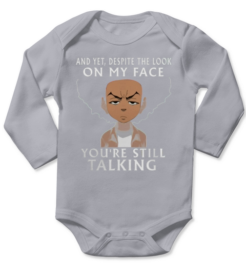 The Boondocks Shirts - Still Talking Long Sleeve Baby One-Piece