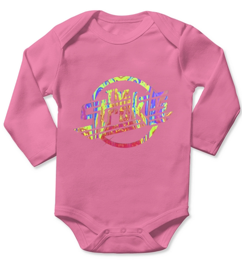 The Strokes Psychedelic Logo Long Sleeve Baby One-Piece