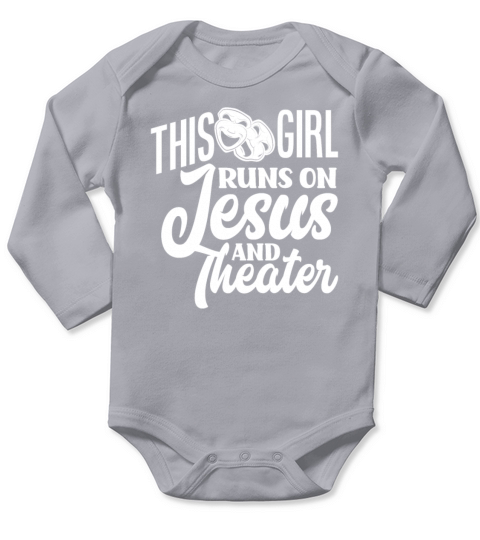 Theater Christian Girl Woman Jesus Actor Long Sleeve Baby One-Piece