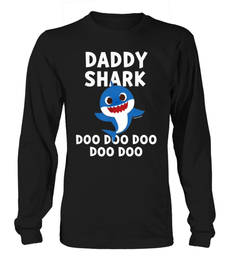 Homme d&#39;origine Pinkfong Daddy Shark Officiel Long sleeved Unisex