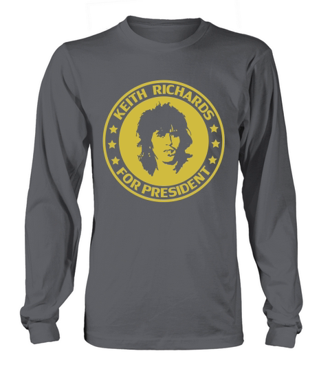 Keith Richards Tshirt Long sleeved Unisex