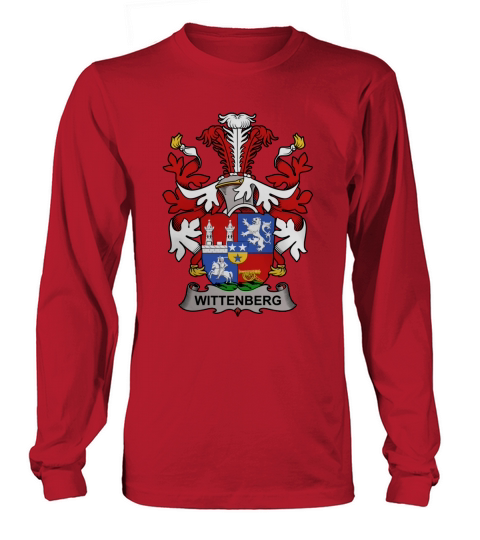Wittenberg Family Crest Swedish Family Crests - Coffee Mug (colored) Long sleeved Unisex