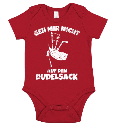 Bagpipe Bagpiper Gift Short Sleeve Baby One-Piece