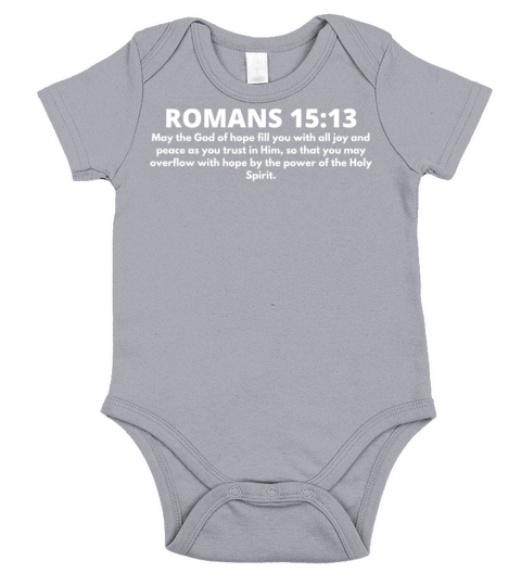 BIBLE QUOTES VERSE Short Sleeve Baby One-Piece