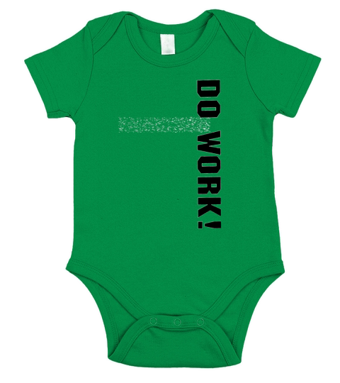 Big Do Work Son Black Tee Shirt Short Sleeve Baby One-Piece