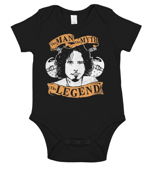 Chris Cornell Short Sleeve Baby One-Piece