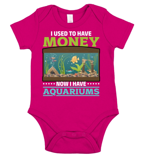 Fishkeeping Humorous Aquarium Fish Lover Short Sleeve Baby One-Piece