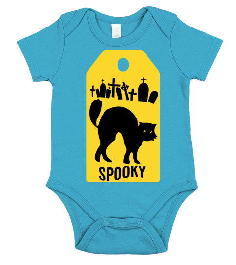 Halloween Gift Tags Halloween Favor 9 Short Sleeve Baby One-Piece