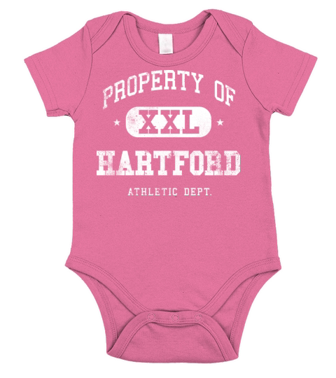Hartford XXL Property of Athletic Department Short Sleeve Baby One-Piece