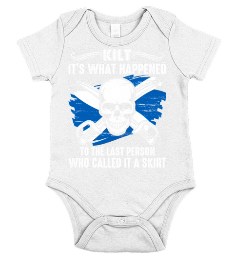 How To Wear The Kilt Design For A Tartan Kilt Guy Short Sleeve Baby One-Piece