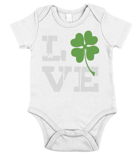 Ich liebe Patricks Tagest-shirt Short Sleeve Baby One-Piece