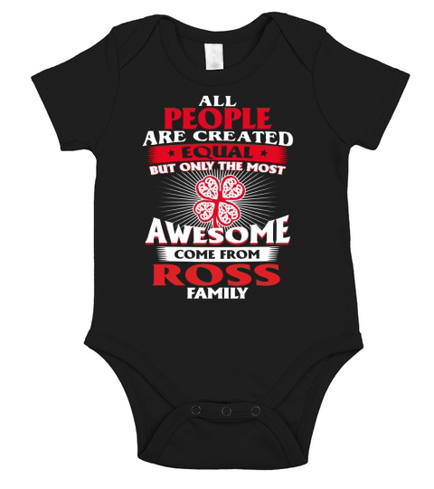 Its a Ross Thing You Wouldnt Understand - Name Custom T-Shirts Short Sleeve Baby One-Piece
