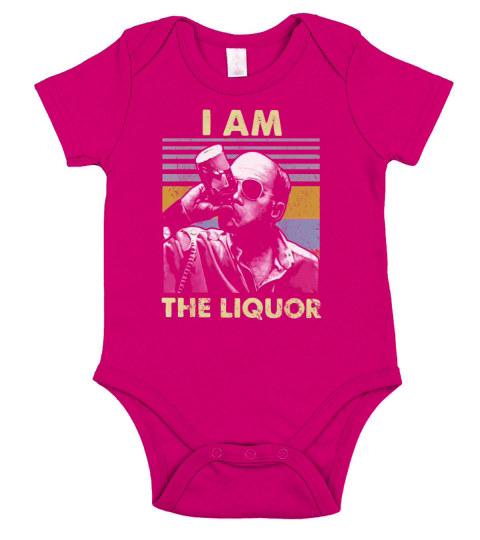 Jim Lahey I Am The Liquor Vintage shirt Short Sleeve Baby One-Piece