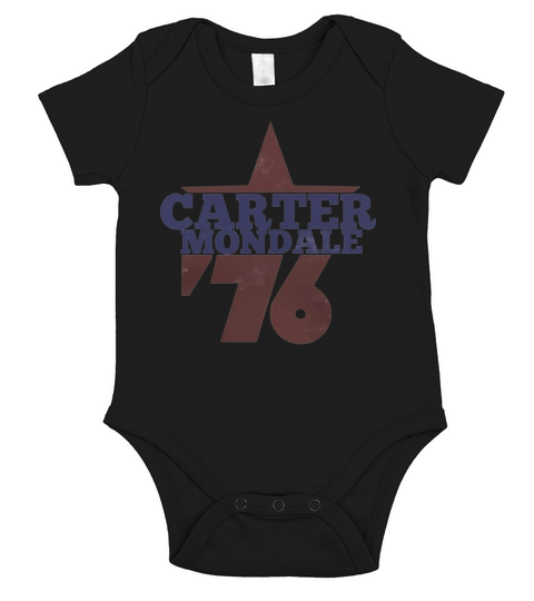 Jimmy Carter for president 1976 retro Shirt Short Sleeve Baby One-Piece