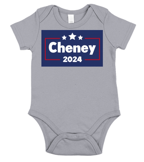 Liz Cheney 2024 For President Short Sleeve Baby One-Piece