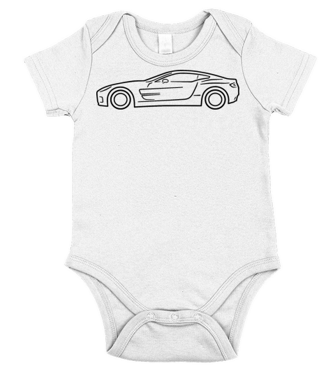 Milan car Short Sleeve Baby One-Piece