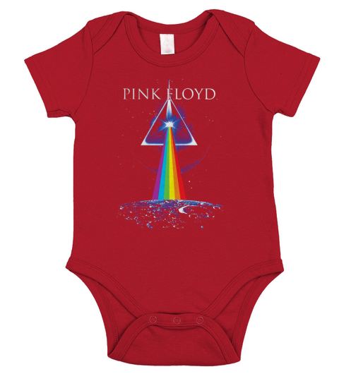 PINK FLOYD DARK SIDE OF THE MOON LICENSED T SHIRT Short Sleeve Baby One-Piece