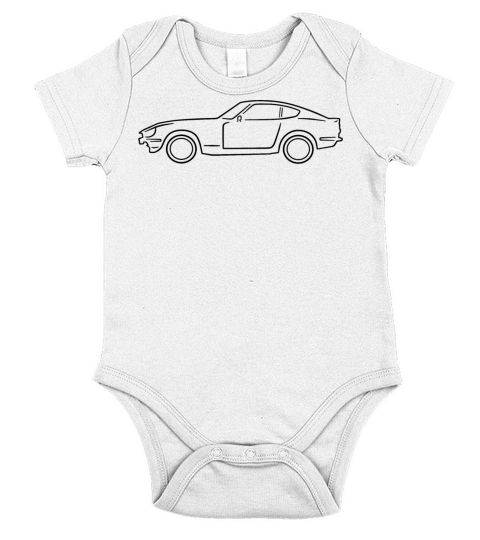 Singaporean car Short Sleeve Baby One-Piece