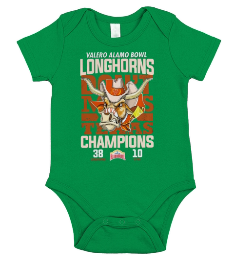Valero Alamo Bowl don’t makes Texas Champions Longhorns vs Utah shirt Short Sleeve Baby One-Piece