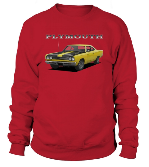 1969 Plymouth Road Runner Yellow Sweatshirt Unisex