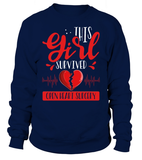 Coronary Bypass ArteryOpen Heart Surgery Survivor Sweatshirt Unisex