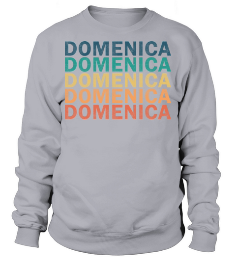 Domenica Name T Shirt - Domenica Vintage Retro Nam Sweatshirt Unisex