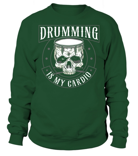 Drummer Drum Set Vintage Drumming Sweatshirt Unisex