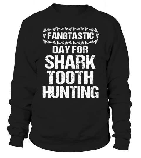 Fossil Hunter Shark Tooth Collector Sweatshirt Unisex