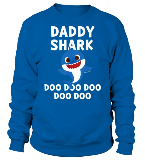 Homme d&#39;origine Pinkfong Daddy Shark Officiel Sweatshirt Unisex