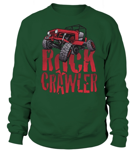 Red Jeep Rock Crawler Light T-Shirt Sweatshirt Unisex