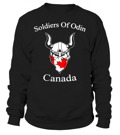 Soldats vikings d&#39;Odin Canada Sweatshirt Unisex