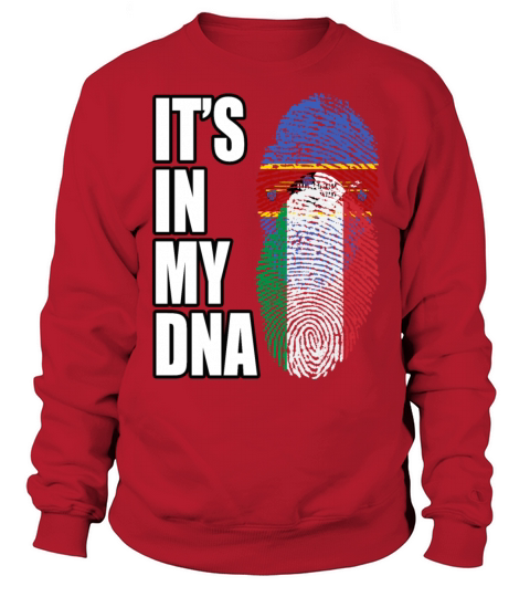 Swazi And Italian Vintage Heritage DNA Flag Sweatshirt Unisex