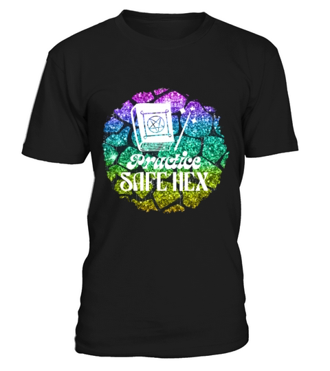 Funny Halloween Witch Quote Rainbow Hex T-Shirt Unisex