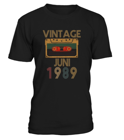 Vintage Juni 1989 T-Shirt Unisex