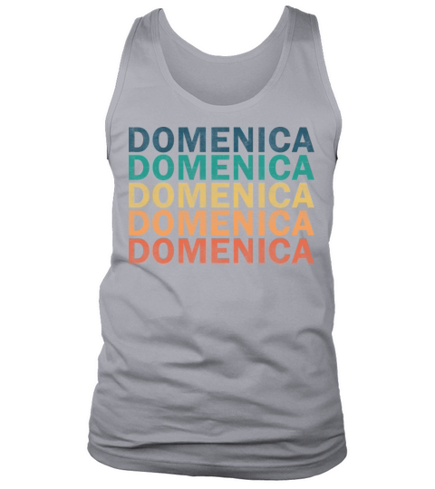 Domenica Name T Shirt - Domenica Vintage Retro Nam Tank Top Unisex