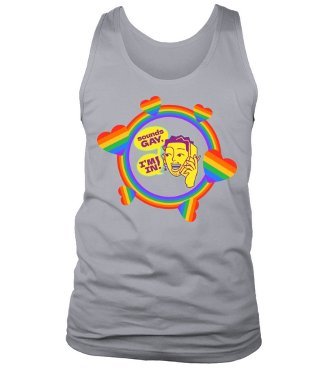 funny quote pride colors flag Tank Top Unisex
