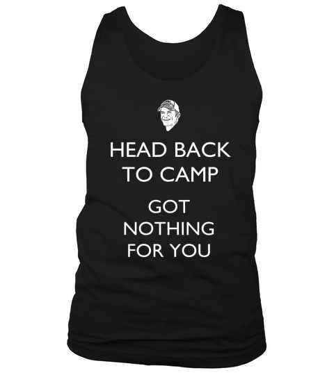 HEAD BACK TO CAMP  SURVIVOR PROBST SURVIVOR JEFF PROBST JEFF PROBST IMMUNITY REWARD Tank Top Unisex