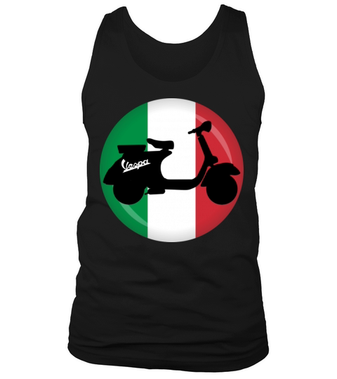 ITALIA VESPA SCOOTER T SHIRT Tank Top Unisex