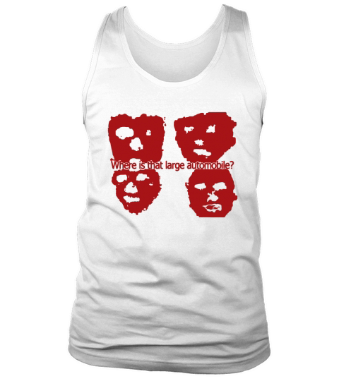 Large Automobile Talking Heads David Byrne Tom Tom T-Shirt Tank Top Unisex