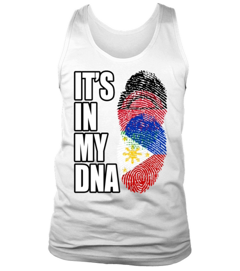 Malawian And Filipino Mix Heritage DNA Flag Tank Top Unisex