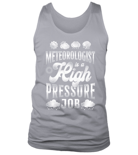 Meteorologist Weather Forecast Tank Top Unisex