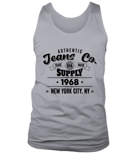 New York City Born In 1968 Vintage Birthday Tank Top Unisex
