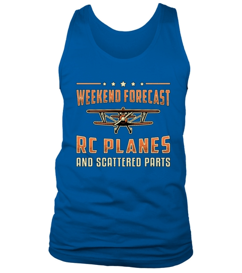 RC Plane Aircraft Pilot Weekend Forecast RC Planes Tank Top Unisex