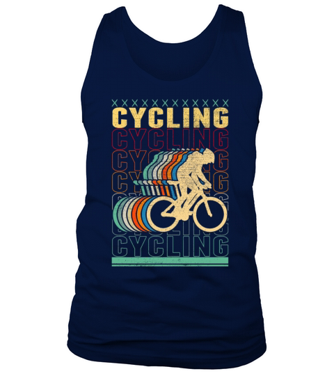 Retro Cycling Sports Lover Cyclist Tank Top Unisex