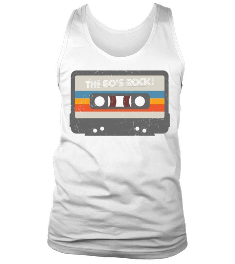 The 80’s Rock Cassette Tape Retro Tank Top Unisex