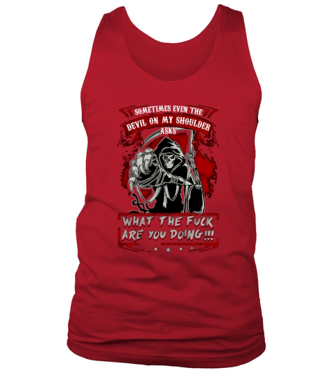 THE DEVIL ON MY SHOULDER Tank Top Unisex