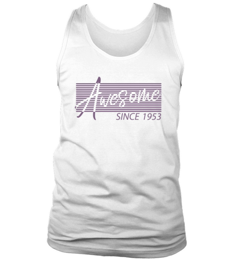 Vintage 1953 Birthday Awesome 70 Years Grandpa Tank Top Unisex