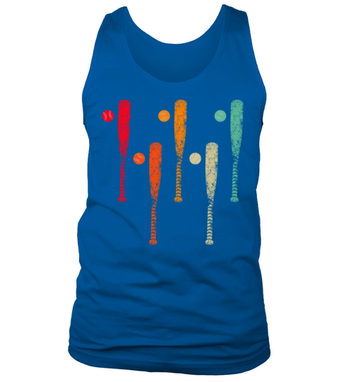 Vintage Baseball Theme Sports Baseball Tank Top Unisex
