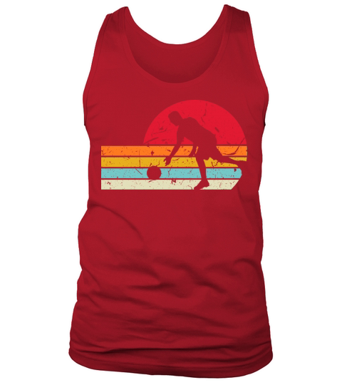 Vintage Bowling Design for Bowler Retro Tank Top Unisex