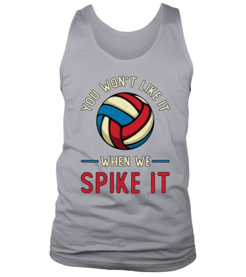 Volleyball Player You Wont Like It Beach Vintage Tank Top Unisex